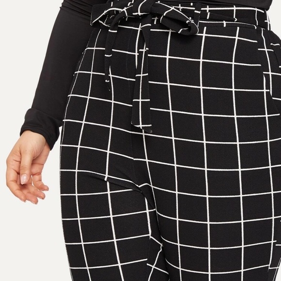 🗣Plus..Grid pattern pants BOGO skirt - Picture 3 of 5